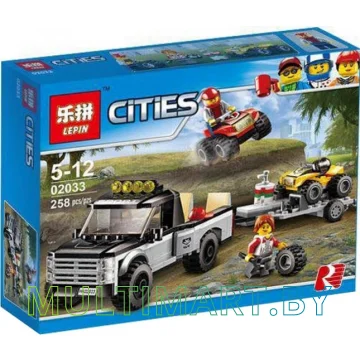 Конструктор Lepin 02033 Гоночная команда (258 деталей)